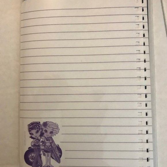 Lisa Frank - Vintage Y2K - Notepad - Notebook Cover Art - RARE Awesome Find !! - Picture 2 of 4